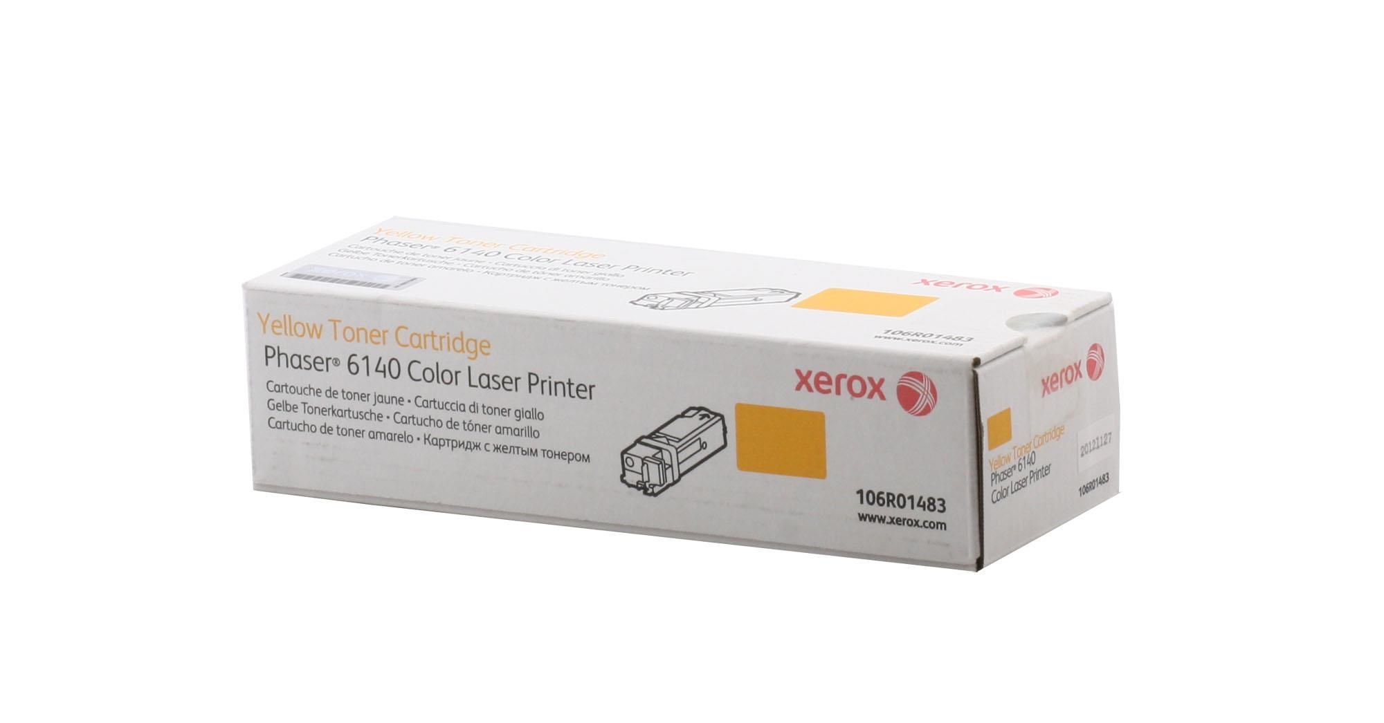 Тонер-картридж XEROX Phaser 6140 желтый 2.0K (106R01483)
Тонер-картридж XEROX Phaser 6140 желтый 2.0K (106R01483)