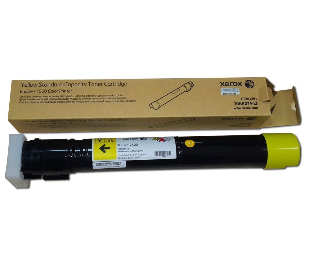 Тонер-картридж XEROX Phaser 7500 желтый (9,6K) (106R01442)
Тонер-картридж XEROX Phaser 7500 желтый (9,6K) (106R01442)
