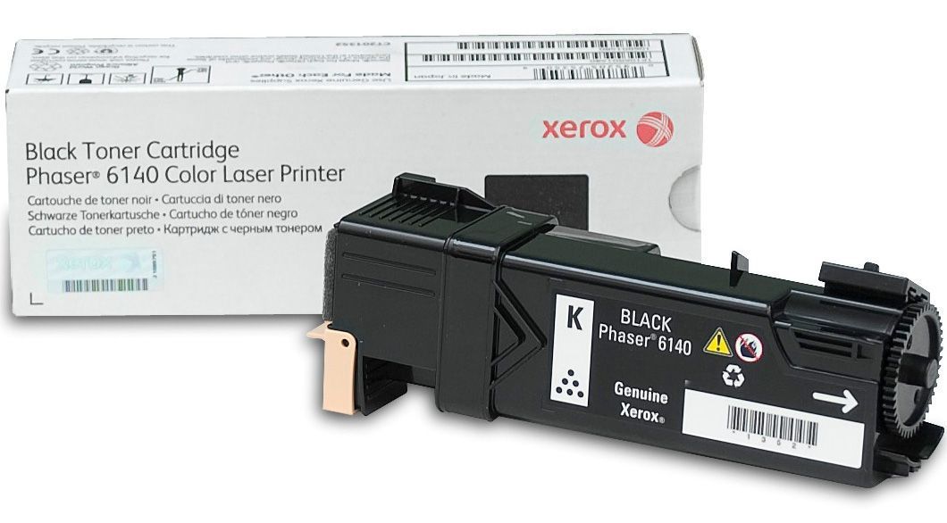 Тонер-картридж XEROX Phaser 6140 черный 2.6K (106R01484
Тонер-картридж XEROX Phaser 6140 черный 2.6K (106R01484