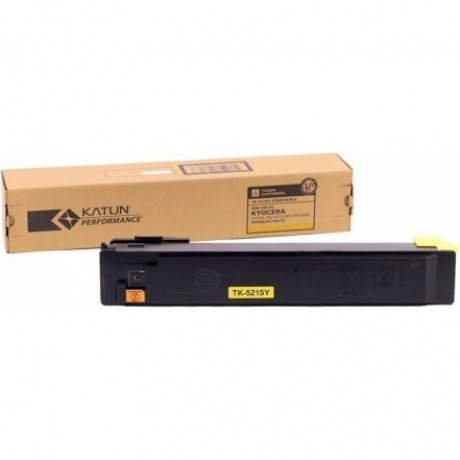 Тонер-картридж Katun для Kyocera TASKalfa 406ci TK-5215Y yellow 15K
Тонер-картридж Katun для Kyocera TASKalfa 406ci TK-5215Y yellow 15K