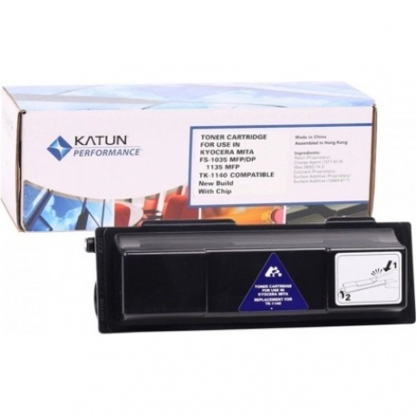 Тонер-картридж Katun для Kyocera FS-1035MFP DP/1135MFP/M2035DN/M2535DN TK-1140 7.2K (С ЧИПОМ)
Тонер-картридж Katun для Kyocera FS-1035MFP DP/1135MFP/M2035DN/M2535DN TK-1140 7.2K (С ЧИПОМ)