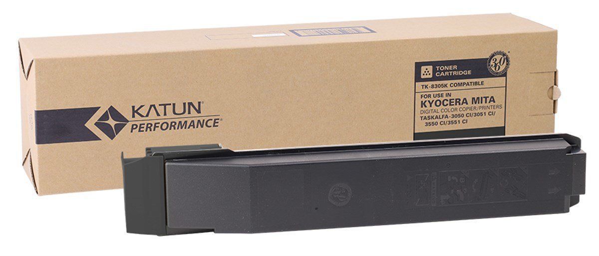 Тонер-картридж Katun для Kyocera TASKalfa 3050ci/3051ci/3550ci/3551ci TK-8305K black 25K, Черный
Тонер-картридж Katun для Kyocera TASKalfa 3050ci/3051ci/3550ci/3551ci TK-8305K black 25K, Черный
