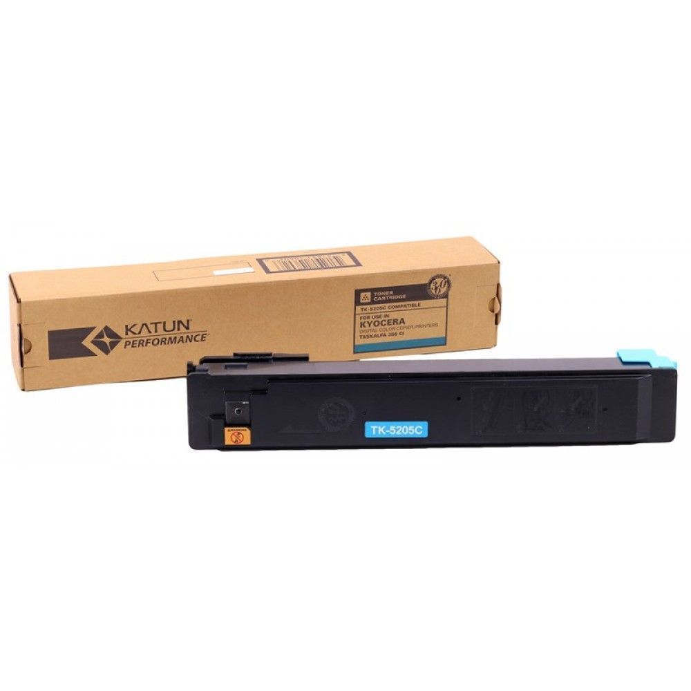 Тонер-картридж Katun для Kyocera TASKalfa 356ci TK-5205C cyan 12K, Голубой
Тонер-картридж Katun для Kyocera TASKalfa 356ci TK-5205C cyan 12K, Голубой