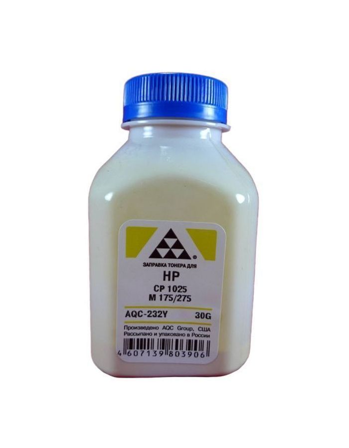 Тонер AQC для картриджей CE312A Yellow (фл. 30г), Желтый
Тонер AQC для картриджей CE312A Yellow (фл. 30г), Желтый