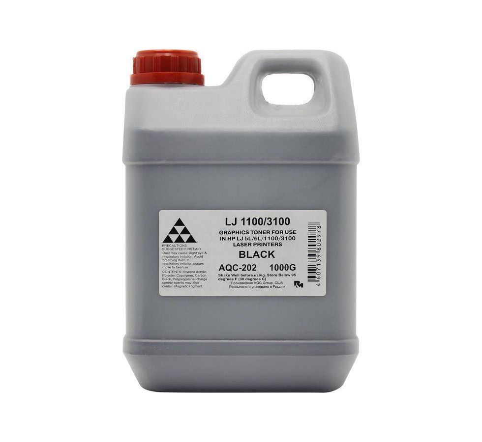 Тонер AQC для картриджей C4092A/C3906A, FX-3/EP-22/EP-A (кан. 1кг), Черный
Тонер AQC для картриджей C4092A/C3906A, FX-3/EP-22/EP-A (кан. 1кг), Черный