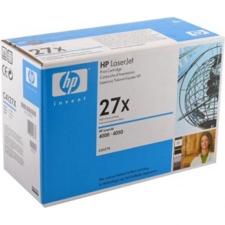 Тонер-картридж HP № 27X black для HP LJ 4000/N/TN/4050/N/TN (10000стр.) (C4127X)
Тонер-картридж HP № 27X black для HP LJ 4000/N/TN/4050/N/TN (10000стр.) (C4127X)