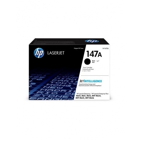 Картридж лазерный HP 147A W1470A черный
Картридж лазерный HP 147A W1470A черный