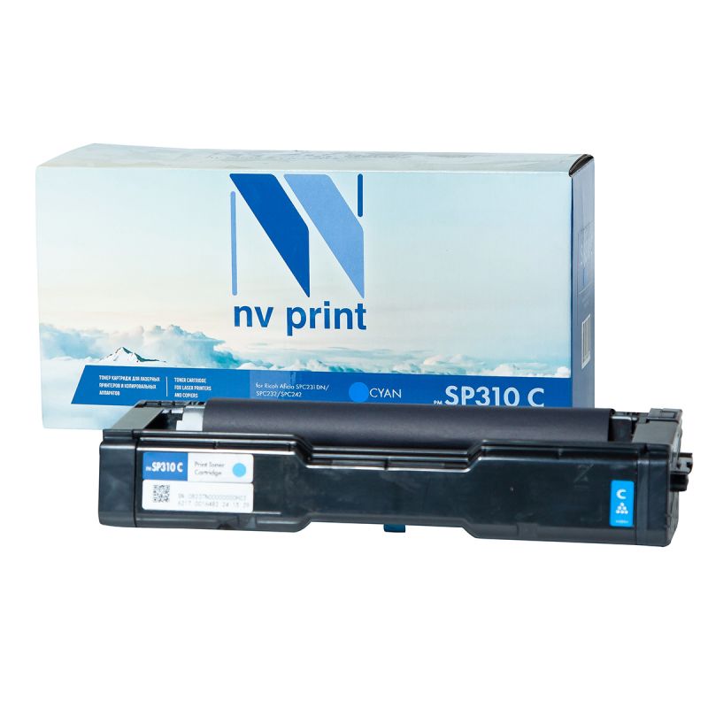 Картридж лазерный NV Print NV-SP310C Cyan, Голубой
Картридж лазерный NV Print NV-SP310C Cyan, Голубой