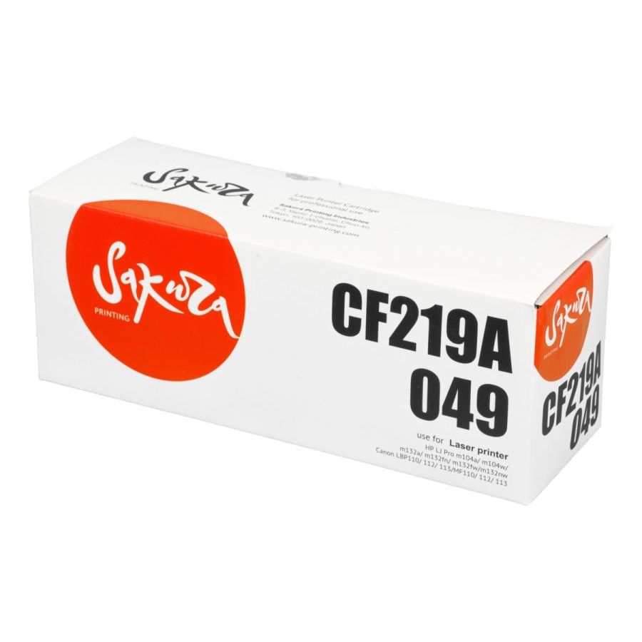 Фотобарабан Sakura CF219A/049, Черный
Фотобарабан Sakura CF219A/049, Черный