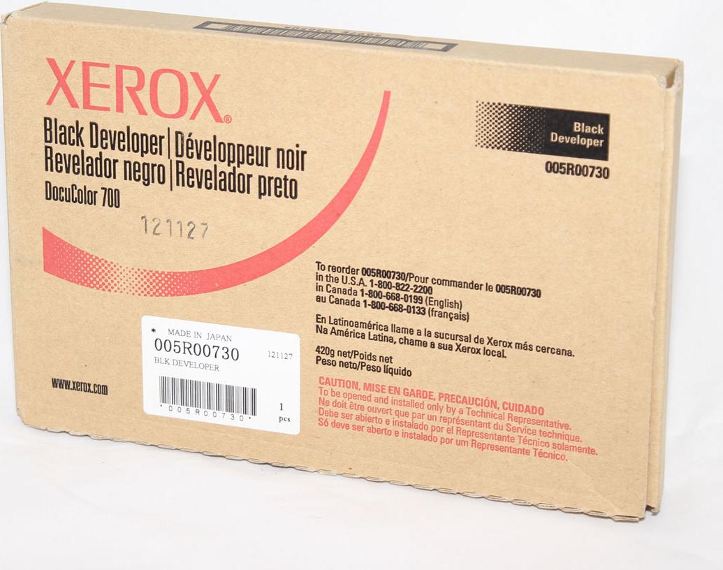 Девелопер Xerox 005R00730 черный
Девелопер Xerox 005R00730 черный