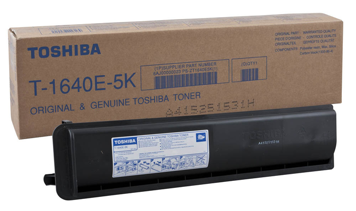 Тонер Toshiba T-1640E5K (6AJ00000194), Черный
Тонер Toshiba T-1640E5K (6AJ00000194), Черный