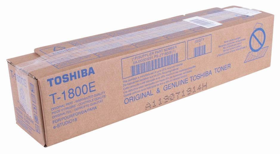 Тонер Toshiba T-1800E (6AJ00000204), Черный
Тонер Toshiba T-1800E (6AJ00000204), Черный