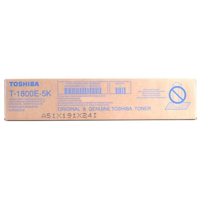 Тонер Toshiba T-1800E5K (6AJ00000212), Черный
Тонер Toshiba T-1800E5K (6AJ00000212), Черный