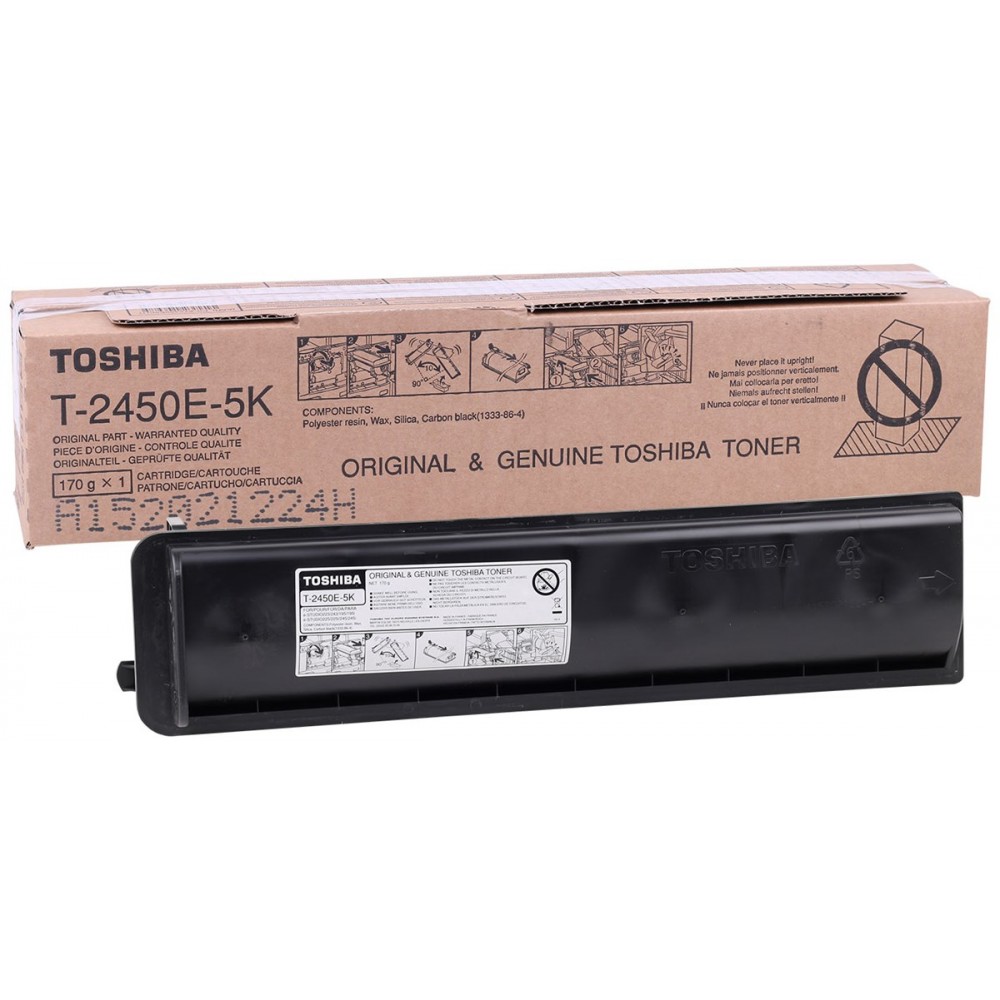 Тонер Toshiba T-2450E5K (6AJ00000217), Черный
Тонер Toshiba T-2450E5K (6AJ00000217), Черный