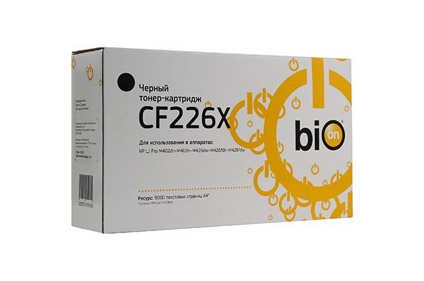 Картридж лазерный Bion BCR-CF226X Black, Черный
Картридж лазерный Bion BCR-CF226X Black, Черный