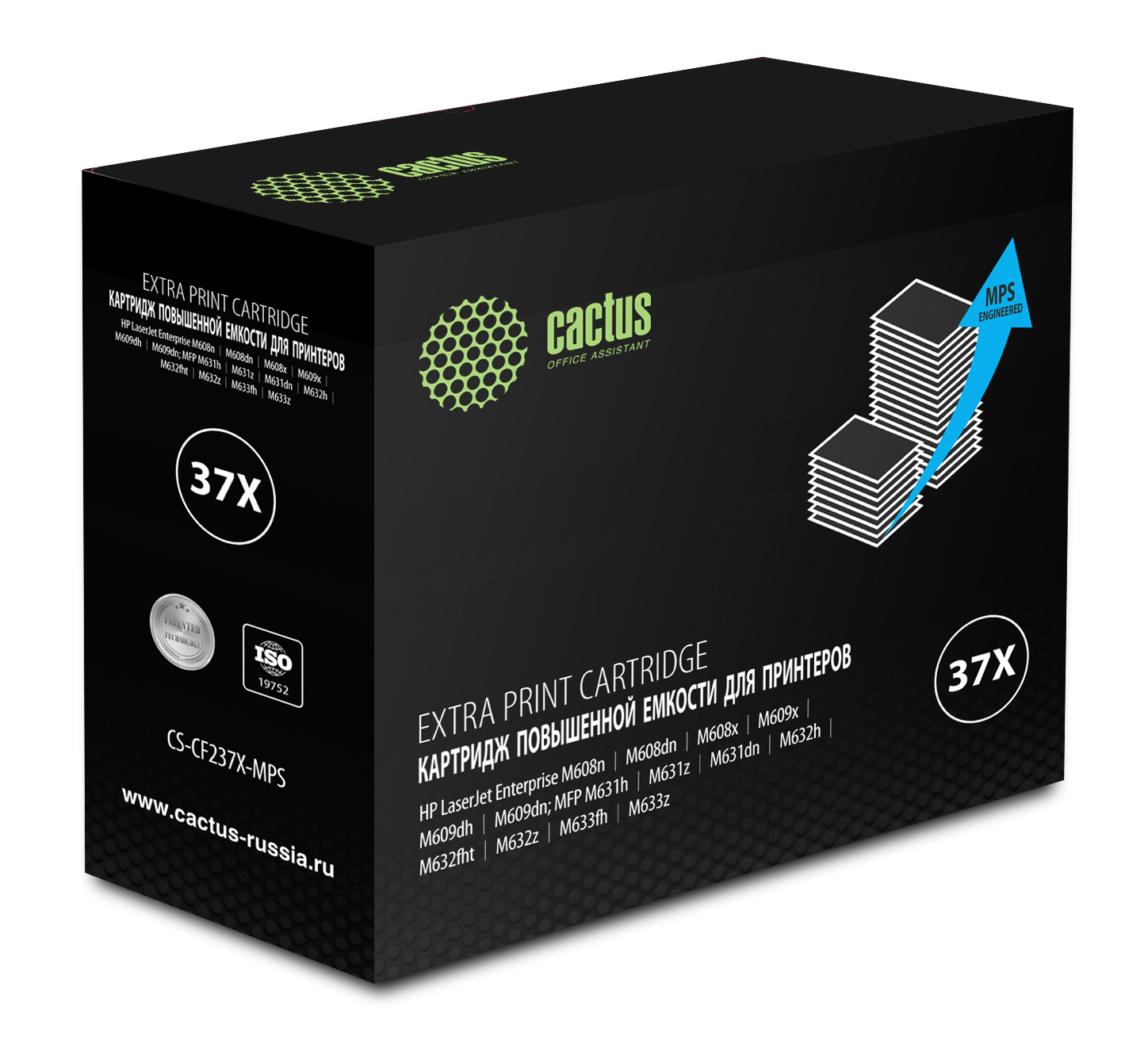 Картридж лазерный Cactus CS-CF237X-MPS Black
Картридж лазерный Cactus CS-CF237X-MPS Black