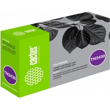 Картридж лазерный Cactus CS-TN3430 Black
Картридж лазерный Cactus CS-TN3430 Black