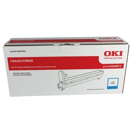 Барабан Oki C8600/8800 20K (43449015) Cyan, Синий
Барабан Oki C8600/8800 20K (43449015) Cyan, Синий