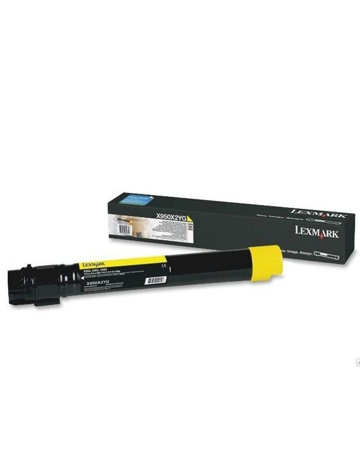 Картридж лазерный Lexmark X950X2YG желтый
Картридж лазерный Lexmark X950X2YG желтый