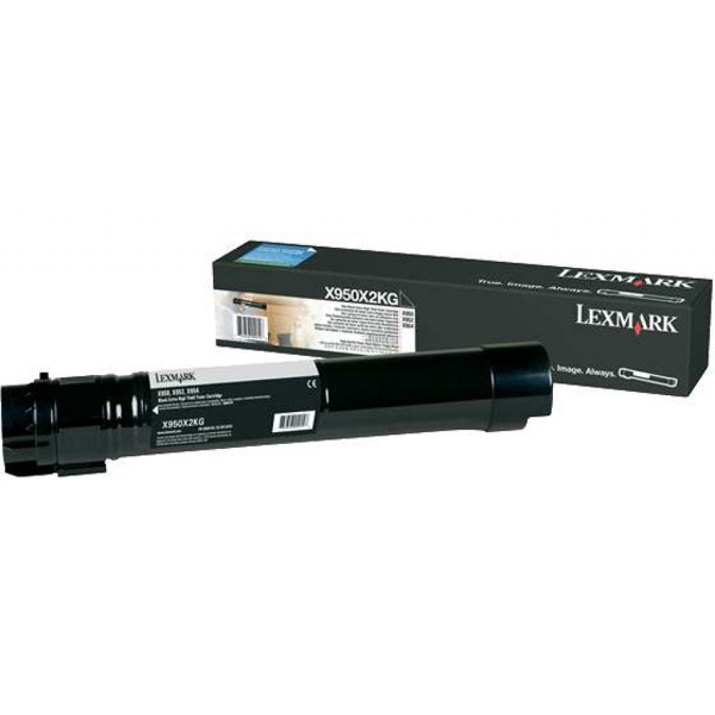 Картридж лазерный Lexmark X950X2KG черный 
Картридж лазерный Lexmark X950X2KG черный