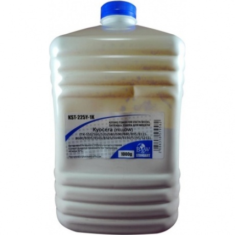 Тонер Black&White KST-225Y-1K для Kyocera (кан. 1кг) Yellow, Желтый
Тонер Black&White KST-225Y-1K для Kyocera (кан. 1кг) Yellow, Желтый