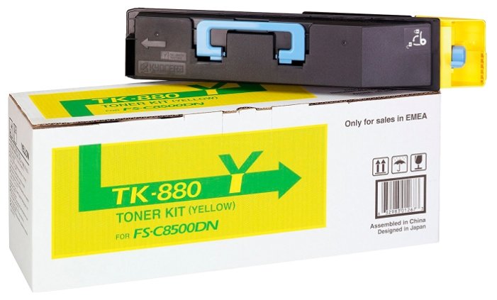Тонер-картридж Kyocera TK-880Y (1T02KAANL0) Yellow, Желтый
Тонер-картридж Kyocera TK-880Y (1T02KAANL0) Yellow, Желтый