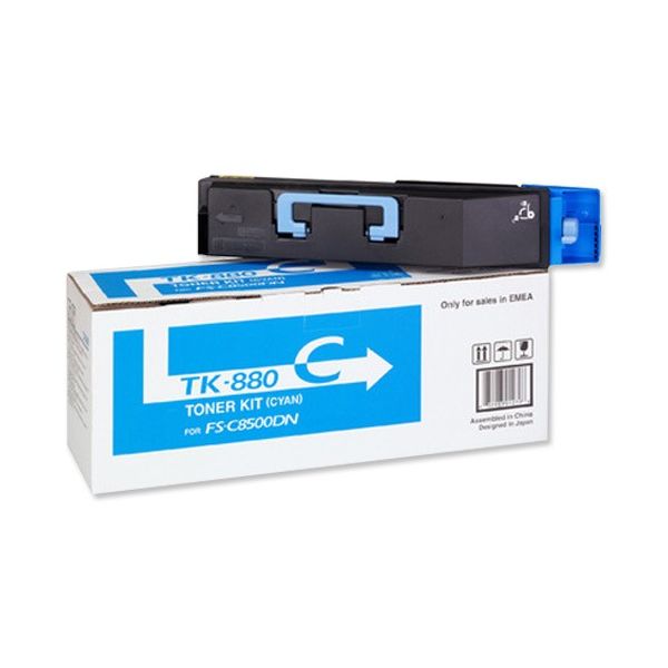 Тонер-картридж Kyocera TK-880C (1T02KACNL0) Cyan, Синий
Тонер-картридж Kyocera TK-880C (1T02KACNL0) Cyan, Синий