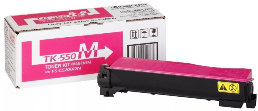 Тонер-картридж Kyocera TK-550M (1T02HMBEU0) Magenta, Пурпурный
Тонер-картридж Kyocera TK-550M (1T02HMBEU0) Magenta, Пурпурный