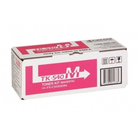 Тонер-картридж TK-540M 4 000 стр. Magenta для FS-C5100DN, Пурпурный
Тонер-картридж TK-540M 4 000 стр. Magenta для FS-C5100DN, Пурпурный