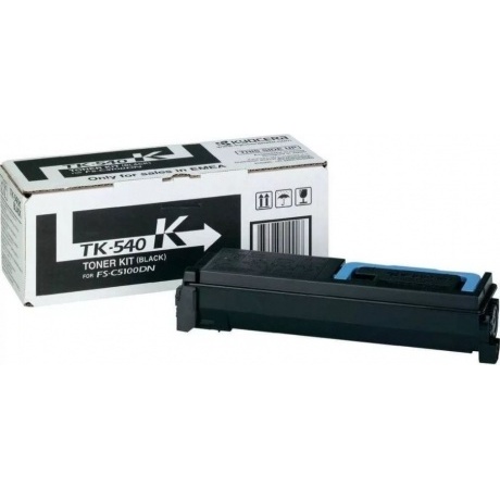 Тонер-картридж Kyocera TK-540K (1T02HL0EU0) Black, Черный
Тонер-картридж Kyocera TK-540K (1T02HL0EU0) Black, Черный