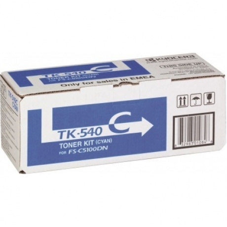Тонер-картридж Kyocera TK-540C (1T02HLCEU0) Cyan, Синий
Тонер-картридж Kyocera TK-540C (1T02HLCEU0) Cyan, Синий