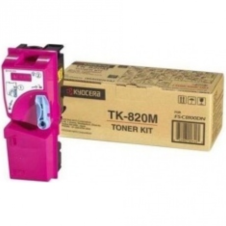Тонер-картридж Kyocera TK-820M (1T02HPBEU0) Magenta
Тонер-картридж Kyocera TK-820M (1T02HPBEU0) Magenta