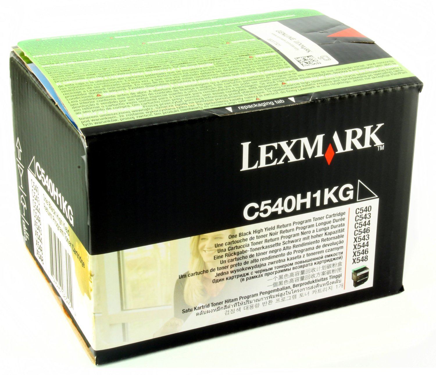 Тонер-картридж Lexmark C540H1KG черный
Тонер-картридж Lexmark C540H1KG черный