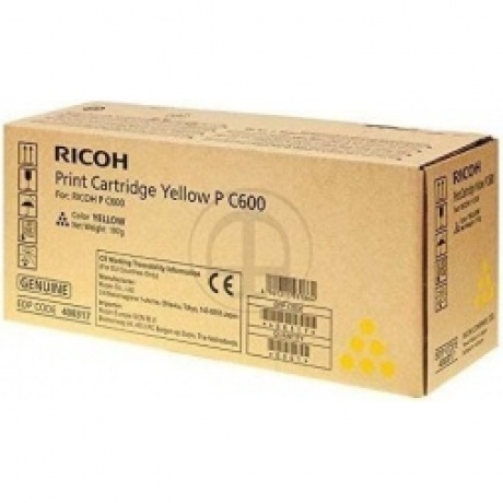 Тонер Ricoh P C600 (408317) желтый
Тонер Ricoh P C600 (408317) желтый