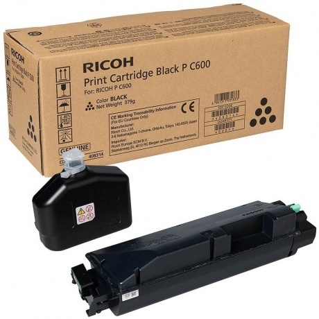 Тонер Ricoh P C600 (408314) черный
Тонер Ricoh P C600 (408314) черный