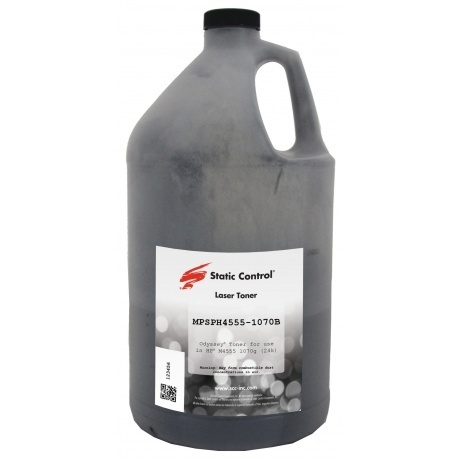 Тонер Static Control MPSPH4555-1070B для HP (фл. 1070г), Черный
Тонер Static Control MPSPH4555-1070B для HP (фл. 1070г), Черный