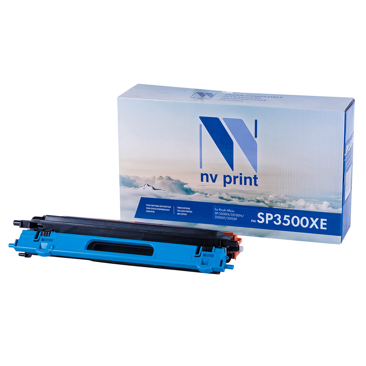 Тонер-картридж NV Print SP3500XE для Ricoh Aficio SP-3500N/3510DN/3500SF/3510SF (6400k), Черный
Тонер-картридж NV Print SP3500XE для Ricoh Aficio SP-3500N/3510DN/3500SF/3510SF (6400k), Черный