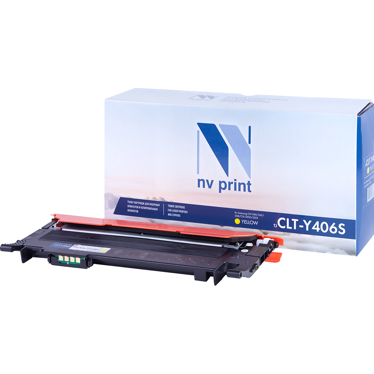 Картридж NV Print CLT-Y406S Yellow для Samsung CLP-360/365/368/CLX-3300/3305 (1000k), Желтый
Картридж NV Print CLT-Y406S Yellow для Samsung CLP-360/365/368/CLX-3300/3305 (1000k), Желтый