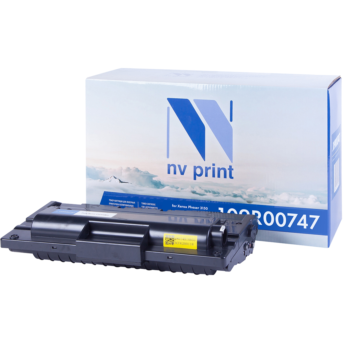 Картридж NV Print 109R00747 для Xerox Phaser 3150 (5000k), Черный
Картридж NV Print 109R00747 для Xerox Phaser 3150 (5000k), Черный