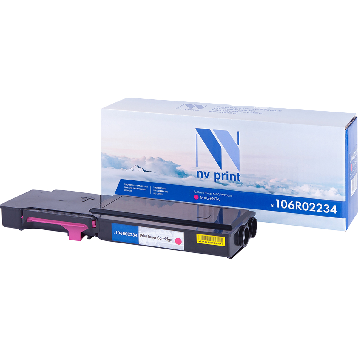 Картридж NV Print 106R02234 Magenta для Xerox Phaser 6600/WorkCentre 6605 (6000k), Пурпурный
Картридж NV Print 106R02234 Magenta для Xerox Phaser 6600/WorkCentre 6605 (6000k), Пурпурный