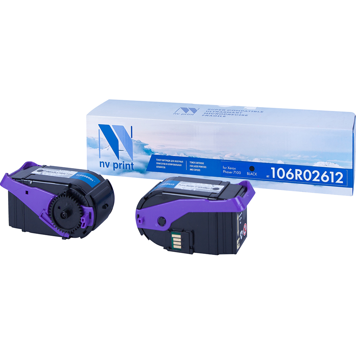 Картридж NV Print 106R02612 Black для Xerox Phaser 7100 (10000k), Черный
Картридж NV Print 106R02612 Black для Xerox Phaser 7100 (10000k), Черный