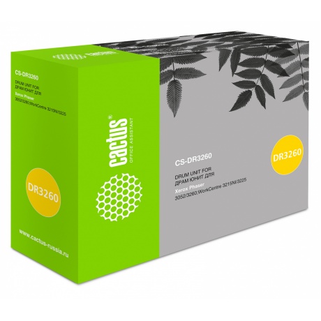 Фотобарабан Cactus 101R00474 CS-DR3260 ч/б:10000стр. для PH 3052/3260 WC 3215/3225 Xerox
Фотобарабан Cactus 101R00474 CS-DR3260 ч/б:10000стр. для PH 3052/3260 WC 3215/3225 Xerox
