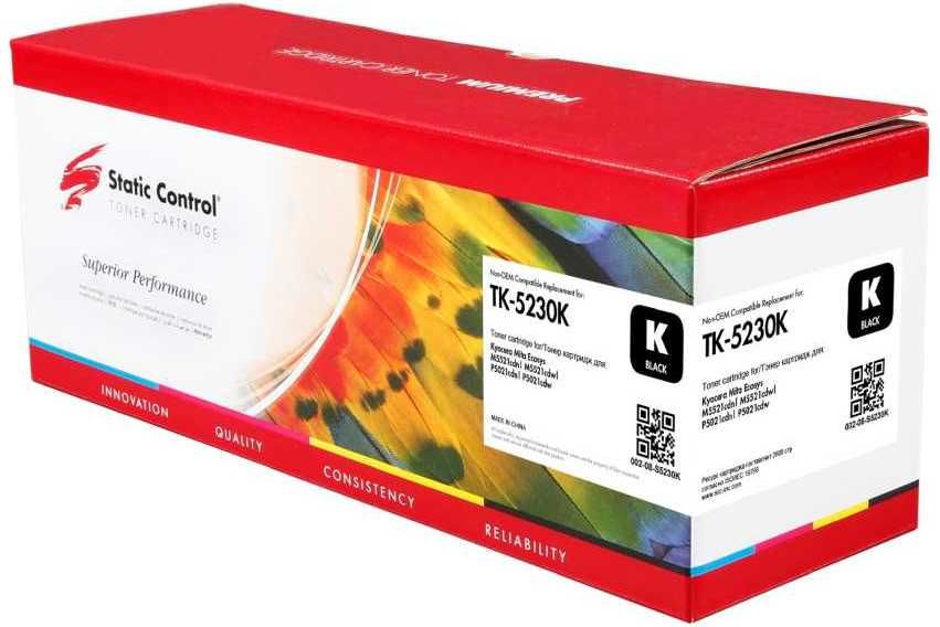 Картридж лазерный Static Control TK-5230K (002-08-S5230K) черный
Картридж лазерный Static Control TK-5230K (002-08-S5230K) черный