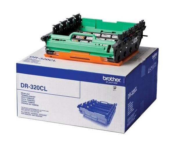 Барабан Brother DR-320CL HL-4150CDN/MFC-9465CDN (до 25000 стр.), Черный
Барабан Brother DR-320CL HL-4150CDN/MFC-9465CDN (до 25000 стр.), Черный