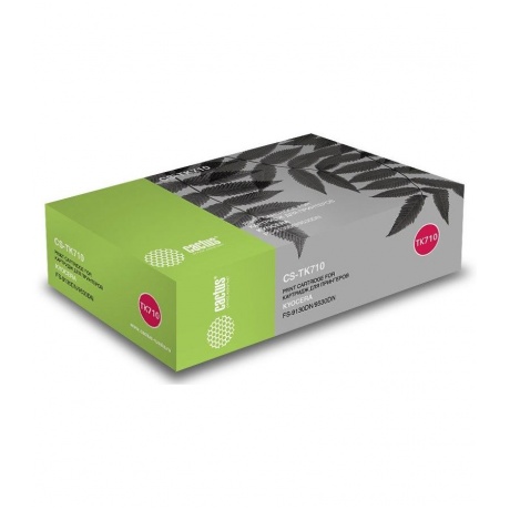 Картридж лазерный Cactus CS-TK710 черный (40000стр.) для Kyocera Mita FS 9130/9130DN/ 9530
Картридж лазерный Cactus CS-TK710 черный (40000стр.) для Kyocera Mita FS 9130/9130DN/ 9530