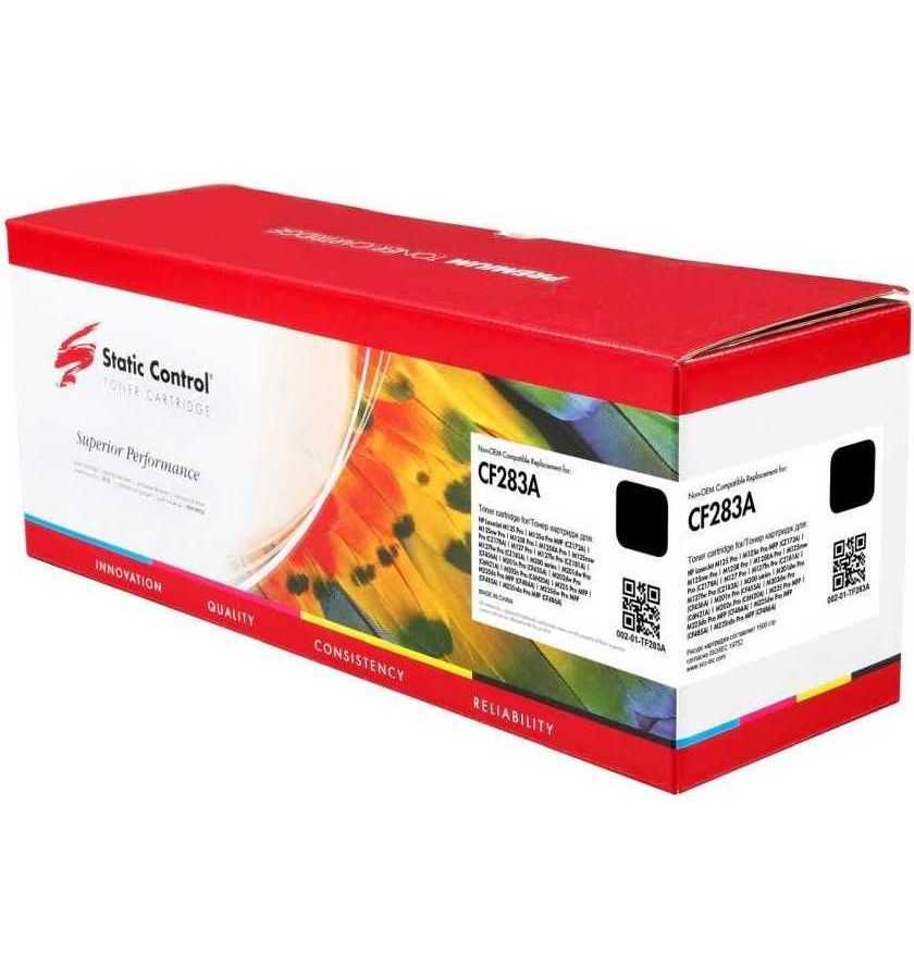 Картридж лазерный Static Control 002-01-TF283A CF283A черный (1500стр.) для HP LJ Pro M125nw/M127fw
Картридж лазерный Static Control 002-01-TF283A CF283A черный (1500стр.) для HP LJ Pro M125nw/M127fw