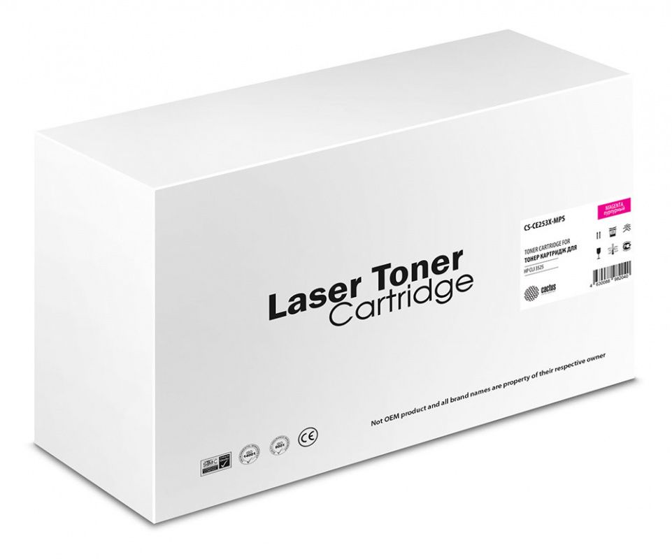Картридж лазерный Cactus CS-CE253X-MPS пурпурный (11000стр.) для HP CLJ CP3525/ CM3530
Картридж лазерный Cactus CS-CE253X-MPS пурпурный (11000стр.) для HP CLJ CP3525/ CM3530