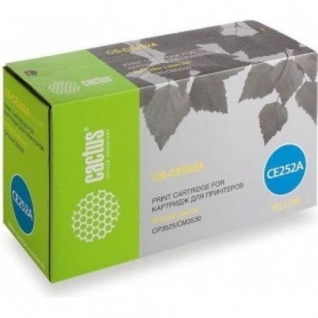 Картридж лазерный Cactus CS-CE252A желтый (7000стр.) для HP CLJ CP3525/CM3530
Картридж лазерный Cactus CS-CE252A желтый (7000стр.) для HP CLJ CP3525/CM3530