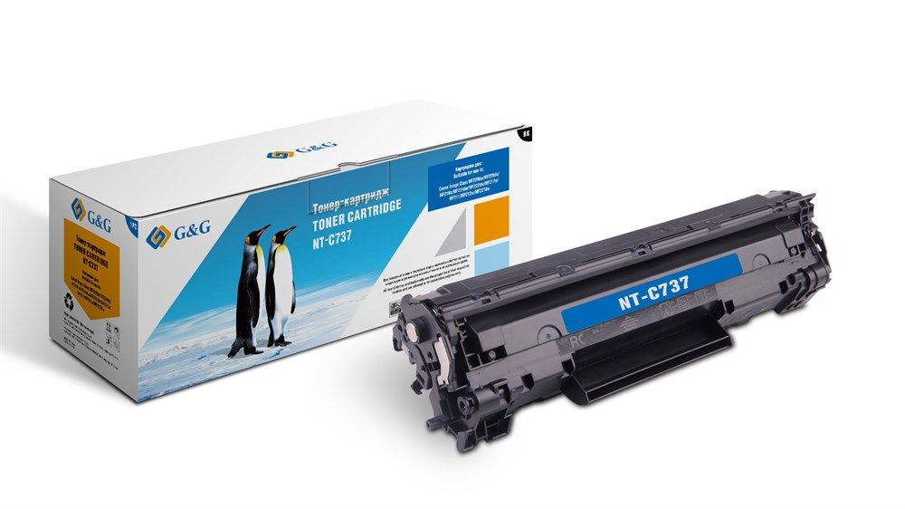 Картридж лазерный G&G NT-C737 черный (2400стр.) для Canon Image Class MF229dw/226dn/216n/224dw/222dw/217w/211/212w/227dw
Картридж лазерный G&G NT-C737 черный (2400стр.) для Canon Image Class MF229dw/226dn/216n/224dw/222dw/217w/211/212w/227dw