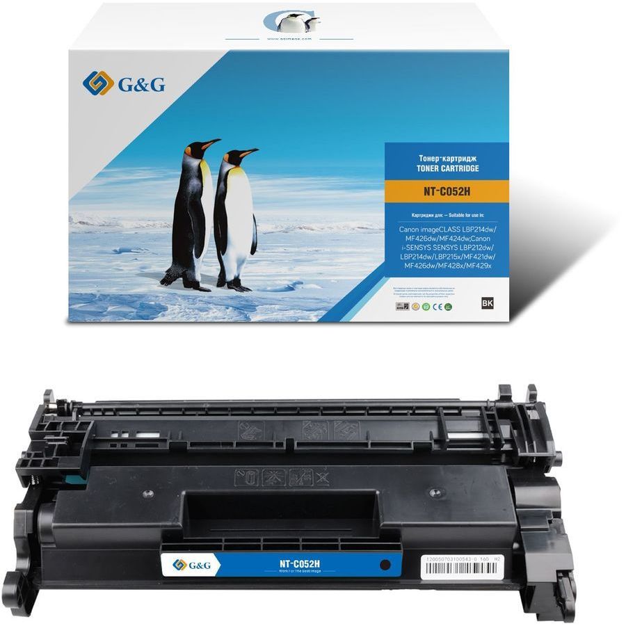 Картридж лазерный G&G NT-C052 черный (3100стр.) для Canon Canon MF421/426/428/429/LBP 212/214/215
Картридж лазерный G&G NT-C052 черный (3100стр.) для Canon Canon MF421/426/428/429/LBP 212/214/215